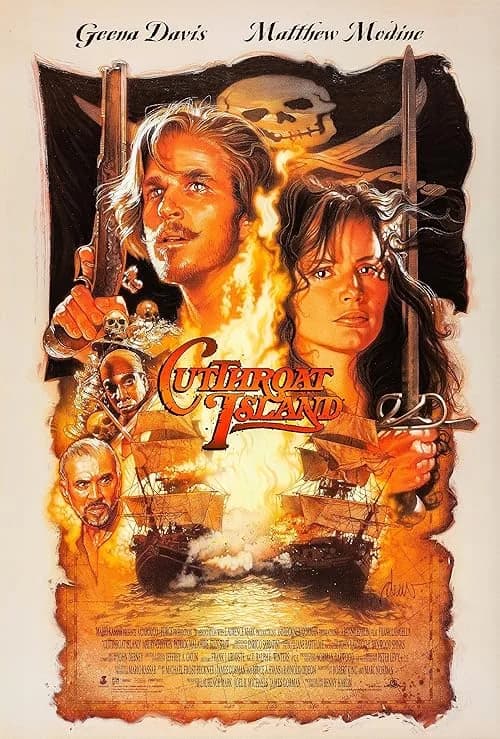 Cutthroat Island film posteri