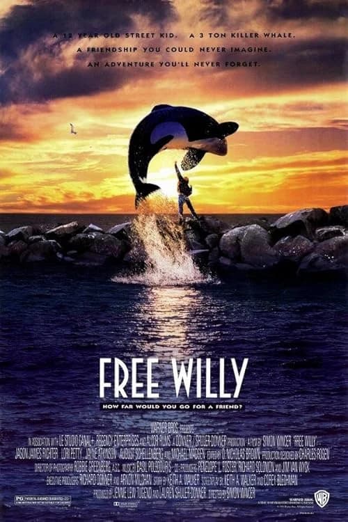 Free Willy film posteri
