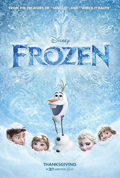 Frozen film posteri
