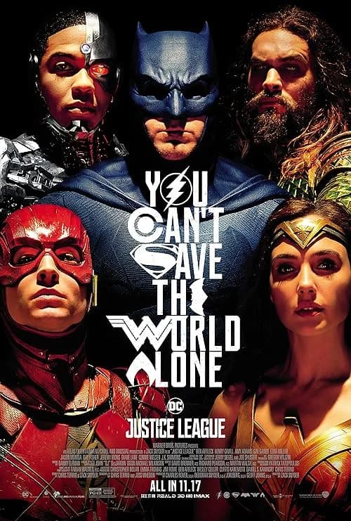 Justice League film posteri