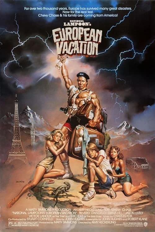 National Lampoon's European Vacation film posteri