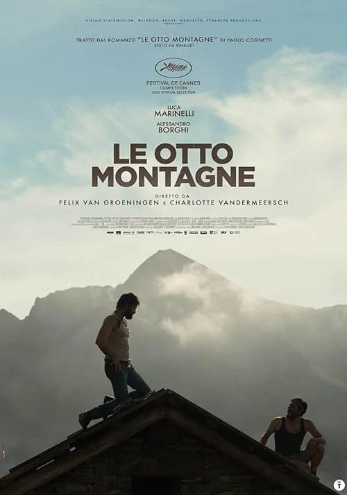 The Eight Mountains film posteri