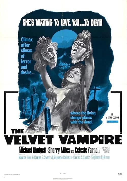 The Velvet Vampire film posteri