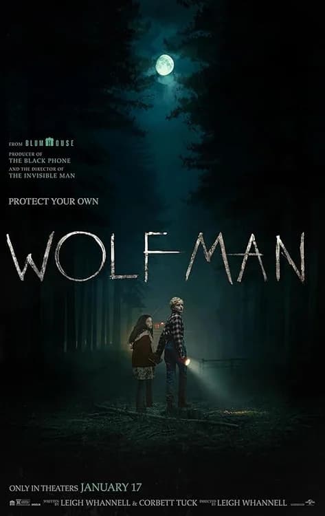 Wolf Man film posteri